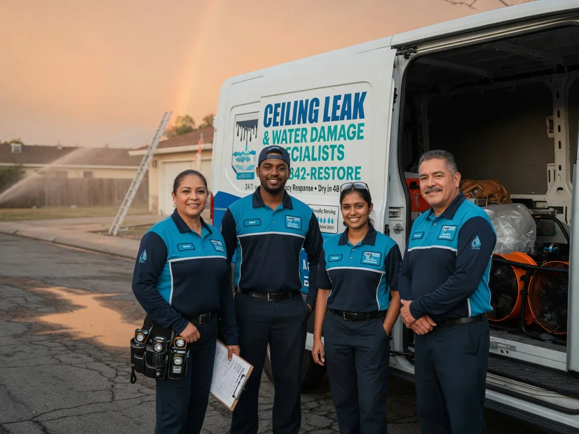 Ceiling Leak Cleanup company in La Vernia, TX