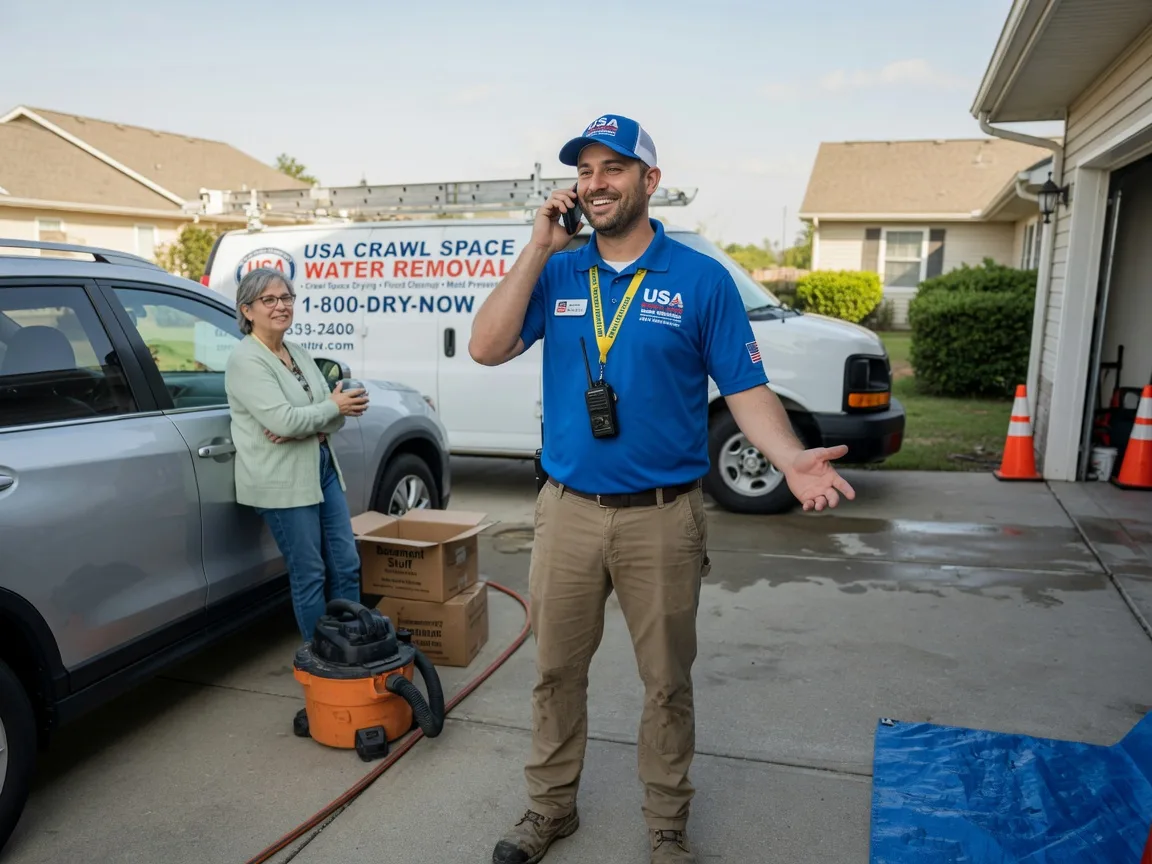 Crawl Space Water Removal La Vernia, TX FAQs